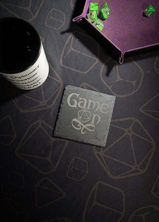 TTRPG Themed Slate Coasters