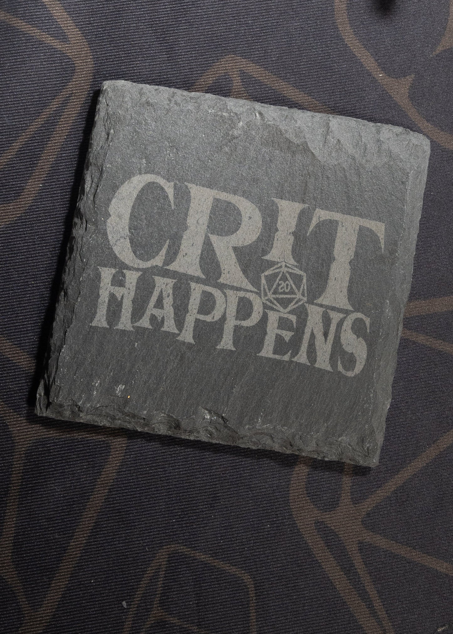 TTRPG Themed Slate Coasters