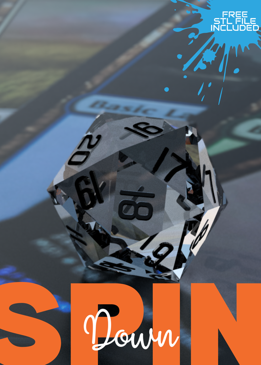 Custom Spindown D20 Master Dice
