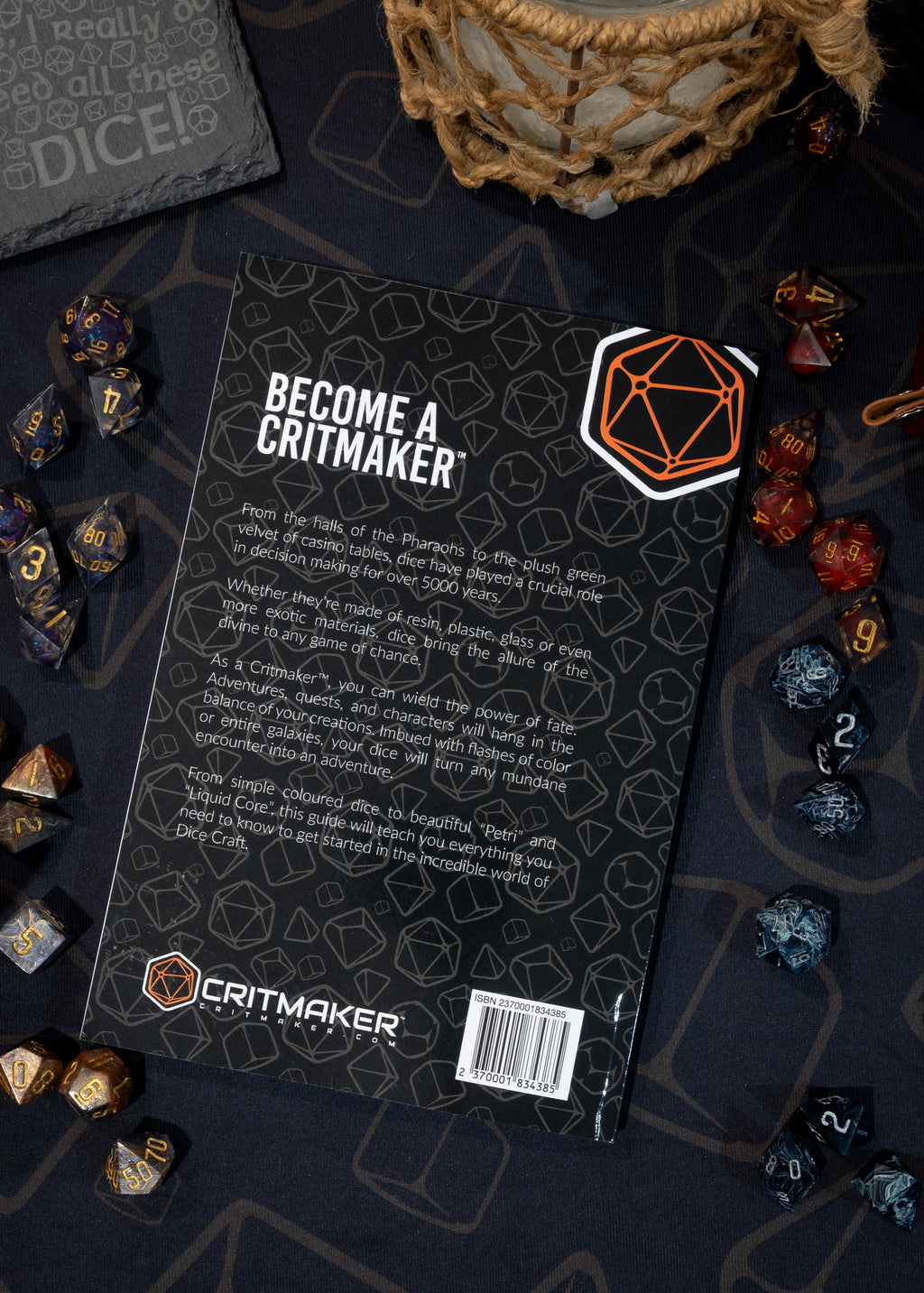 Dice Making DIY Book for Beginners – The Critmaker Guide to Dice Craft