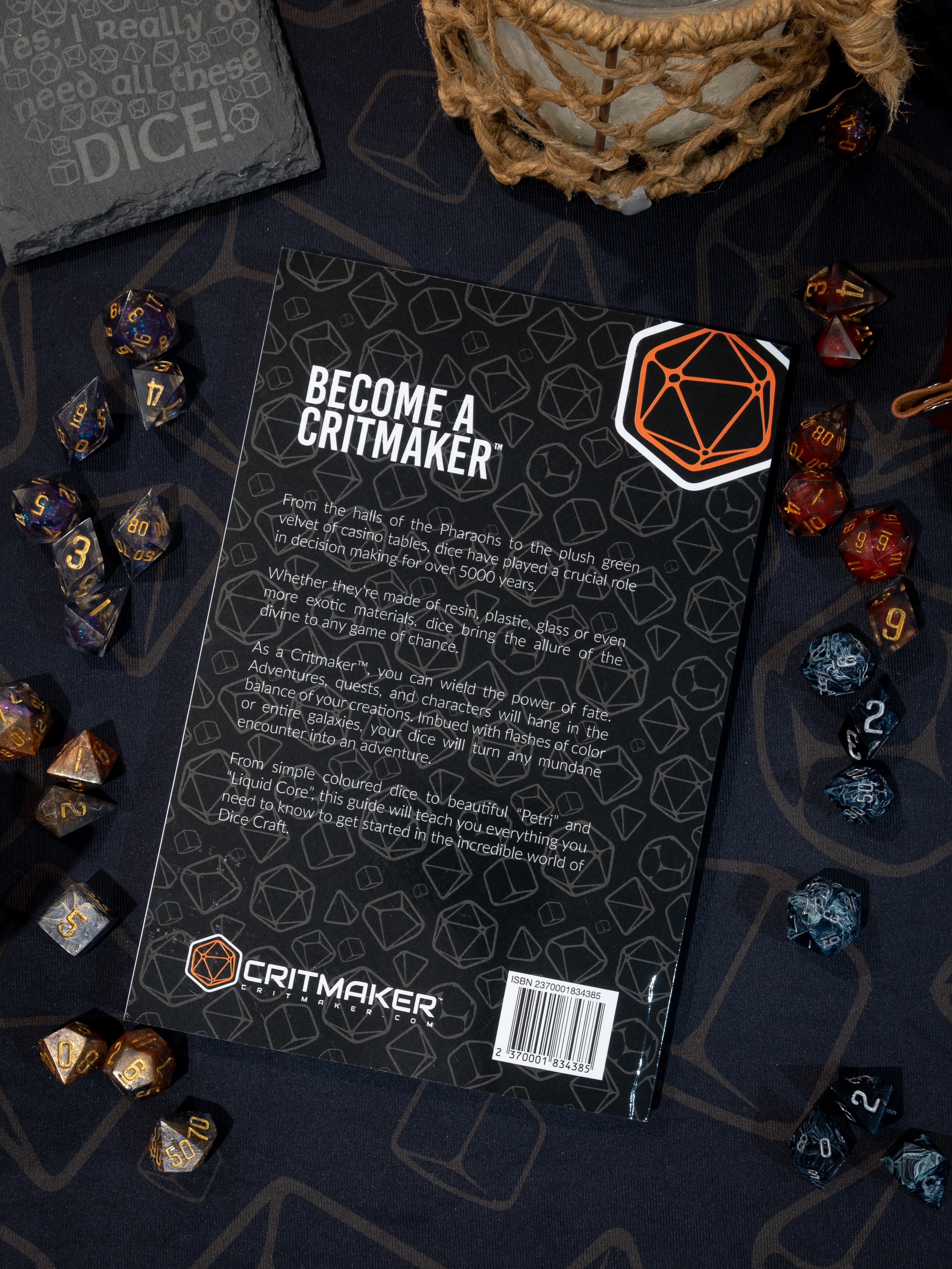 Dice Making DIY Book for Beginners – The Critmaker Guide to Dice Craft