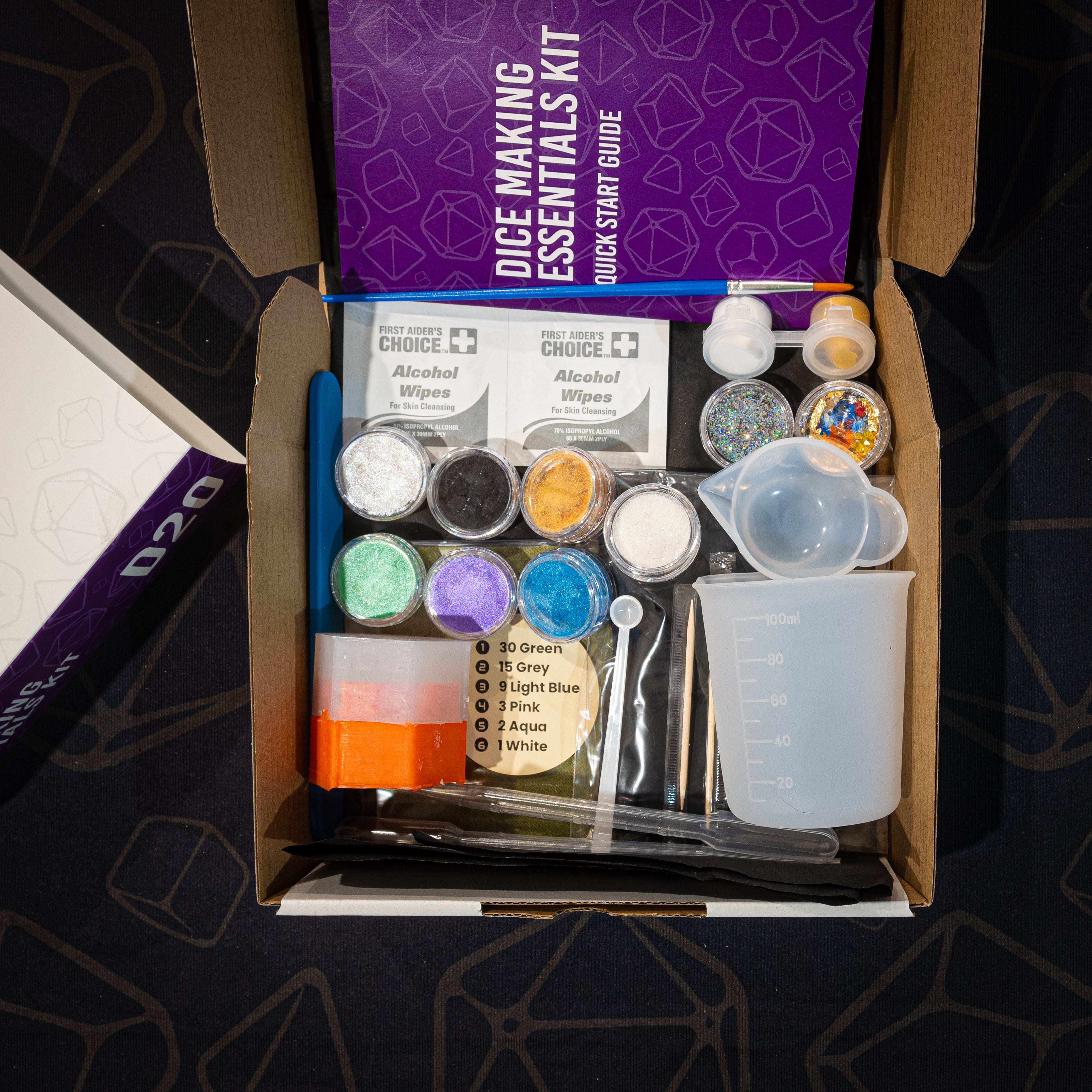 Dice Making Kit - D20 Essentials