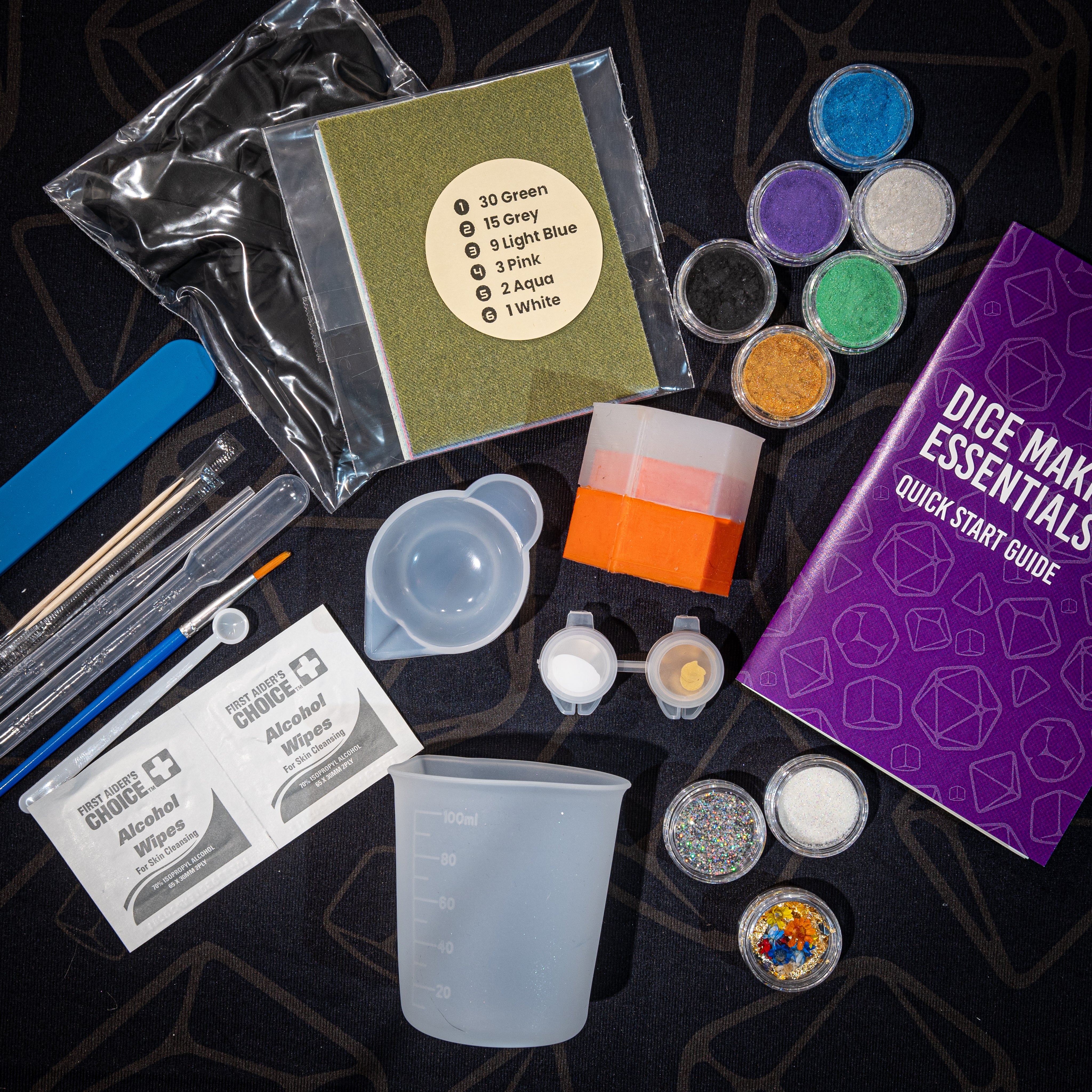 Dice Making Kit - D20 Essentials