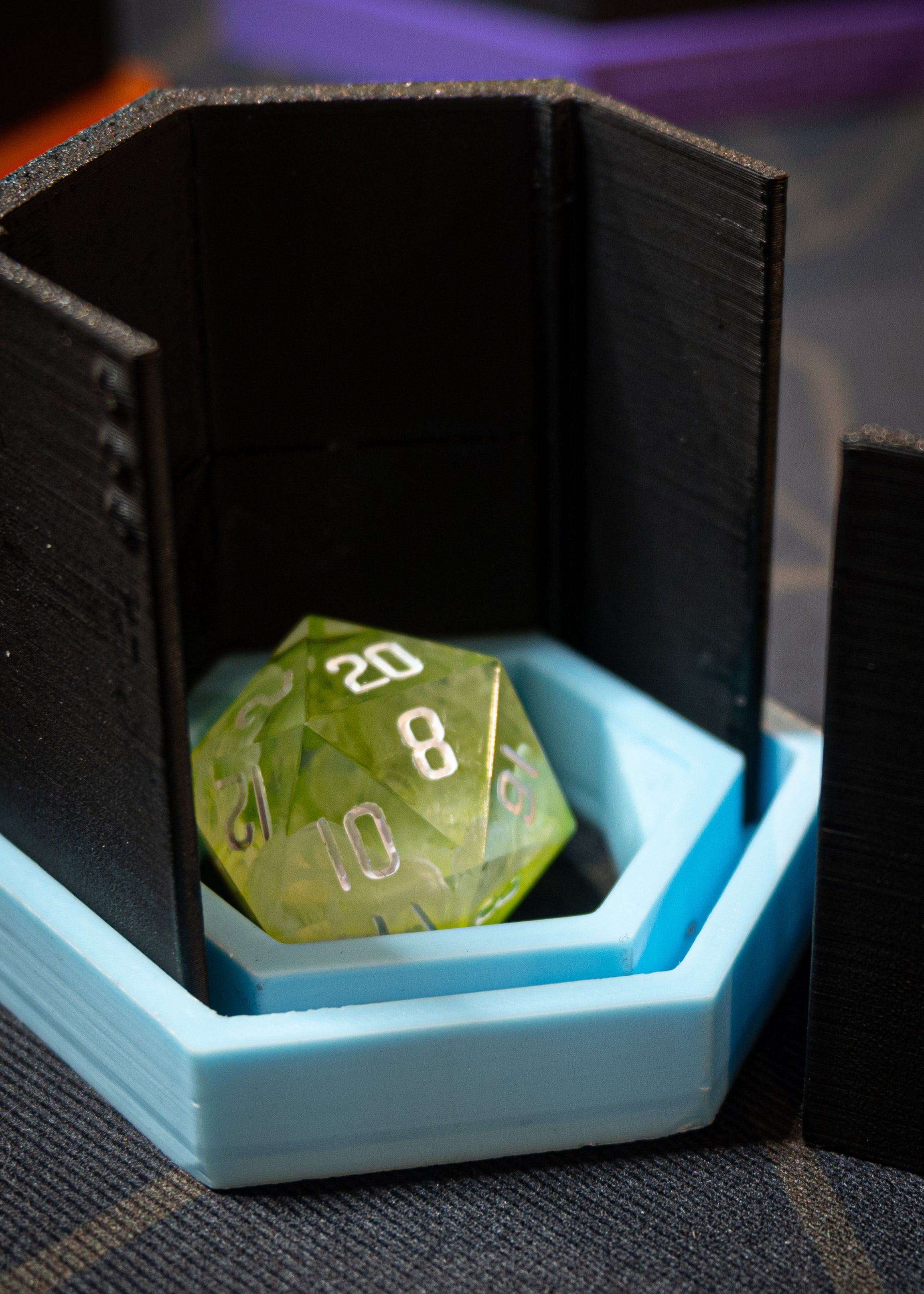 STL - 1Up Dice Making Mold Frame (Single Die) - Instant Download