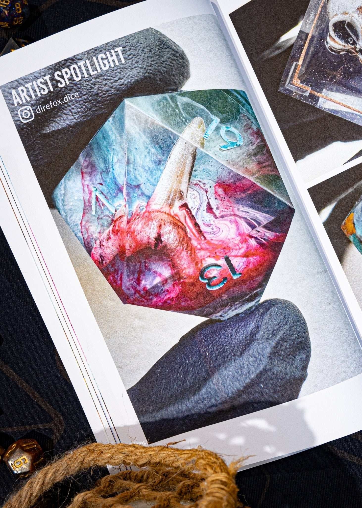 Dice Making Book - Critmaker - Artist Spotlights